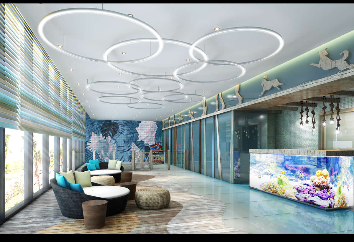 ”DogLovers’ Suites at Tokyo Bay”ロビー