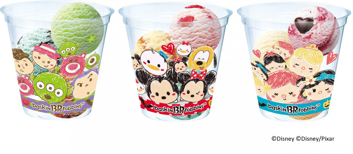 サーティワンアイスクリーム「‘TSUM TSUM‘トリプルポップ」