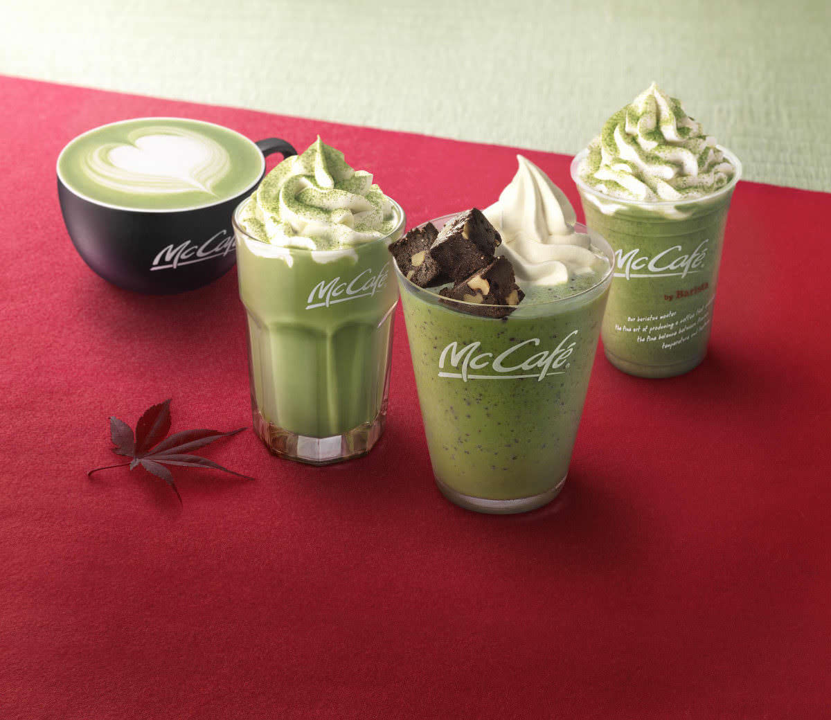 マックカフェ「抹茶シリーズ」