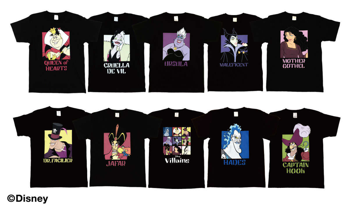パニカムヴィランズTシャツ