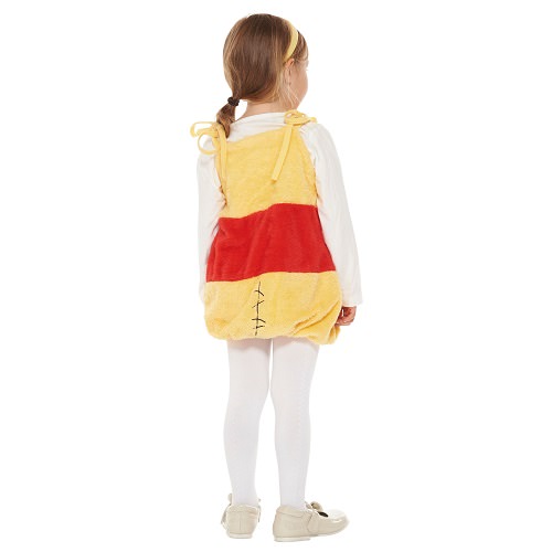 ルービーズ サロペット プー 子供 バックスタイル
