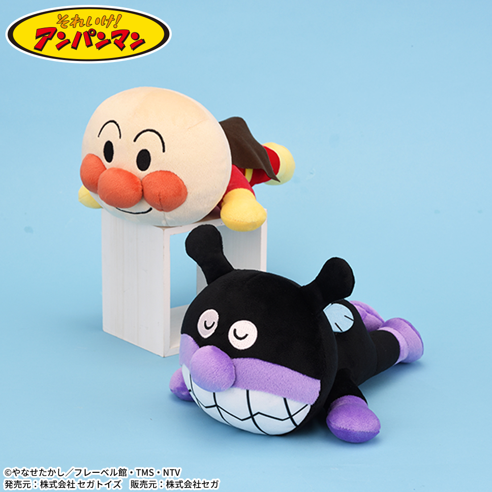 寝そべり姿のぬいぐるみも！セガプライズ『それいけ！アンパンマン』グッズ