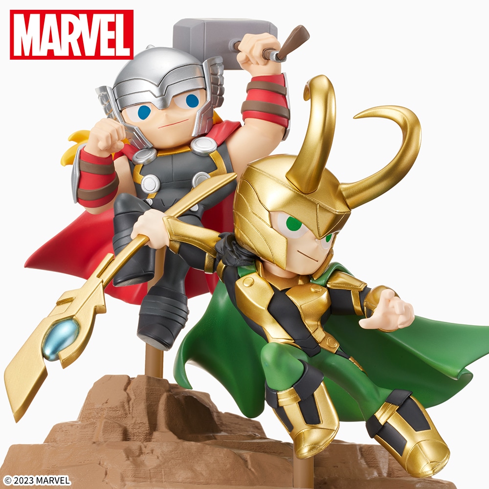 MARVEL ソー＆ロキ フィギュア - アメコミ