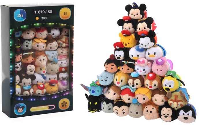 ジャスミン ベル マレフィセントなどレアなツムツムぬいぐるみ30種 Tsum Tsum 3周年記念ボックス10月18日発売 Dtimes