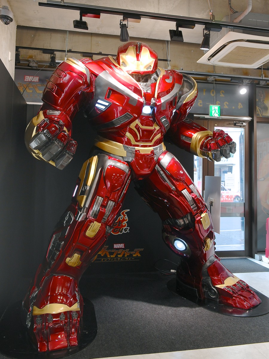 撮影で使用した本物のコスチュームが来日！『アベンジャーズ／インフィニティ・ウォー』公開記念 「アベンジャーズ エクスクルーシブ・ストア by  ホットトイズ」