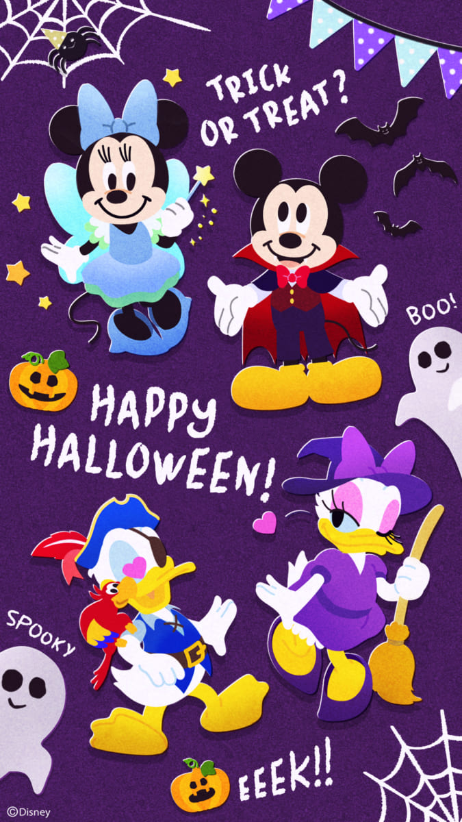 ハロウィーンアートの壁紙も！Disney DELUXE(ディズニーデラックス) 10 ...