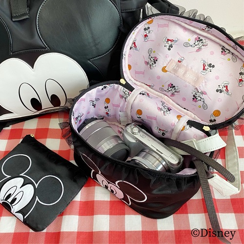 ミッキーとミニーのリュックやポーチ！HONEY SALON「Disney Collection」