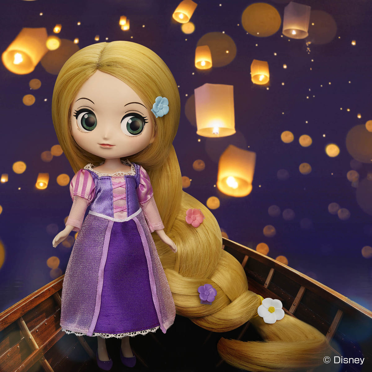 ディズニー第2弾はラプンツェル！バンプレスト「Q posket Doll ~Disney Princess Rapunzel~」