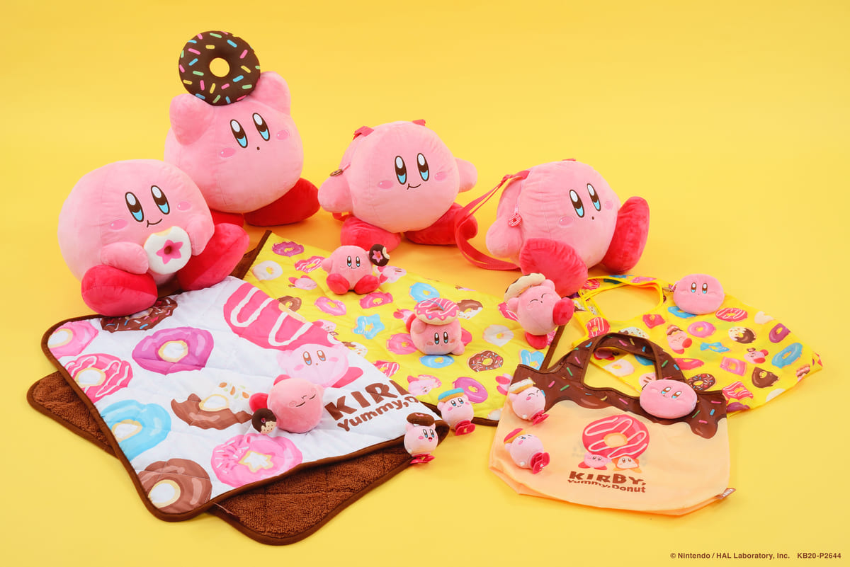 キュートなドーナツモチーフ！星のカービィ キャンペーン KIRBY, YUMMY