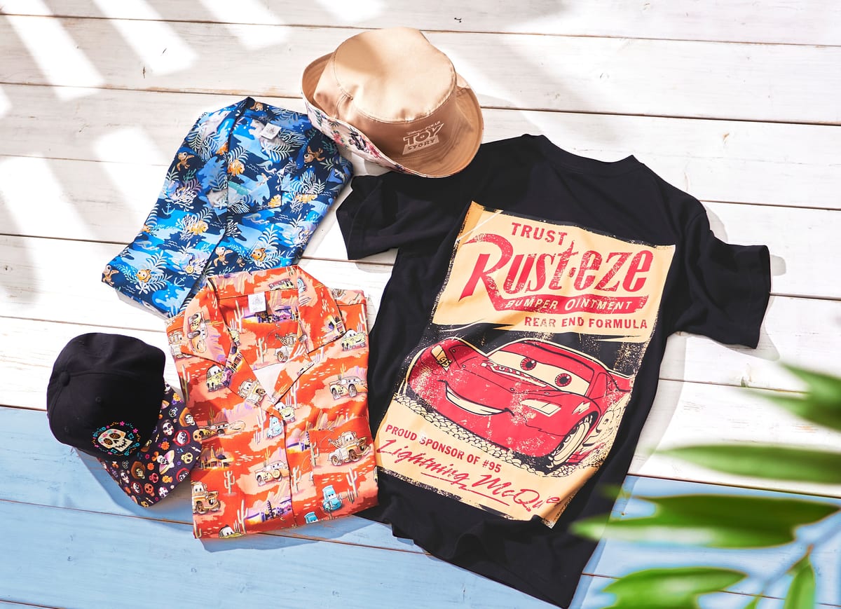 Pixar's Summer Resortがテーマ！shopDisney「ディズニー＆ピクサー」ファッションアイテム