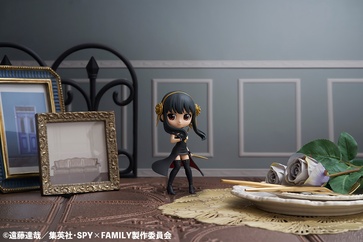 武器を構えたドレス姿のフィギュア！バンプレスト「SPY×FAMILY Q