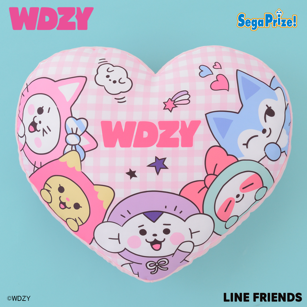 ぬいぐるみと大きなクッション！セガプライズ『WDZY』グッズ