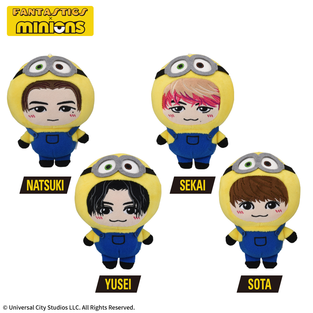 FANTASTICS×MINIONのミニぬいぐるみも！セガプライズ「ミニオン」グッズ