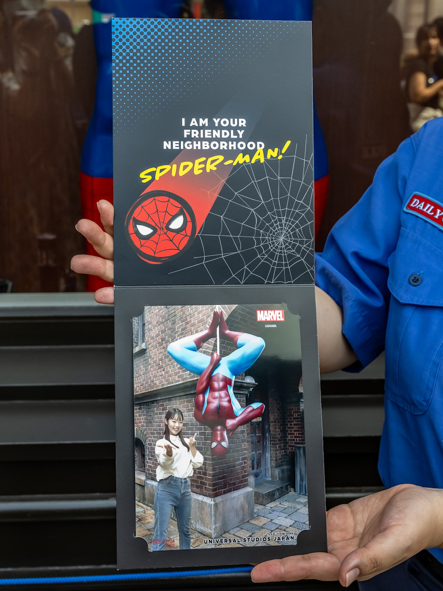 ユニバ限定 スパイダーマン クリアファイル 2022公式店舗