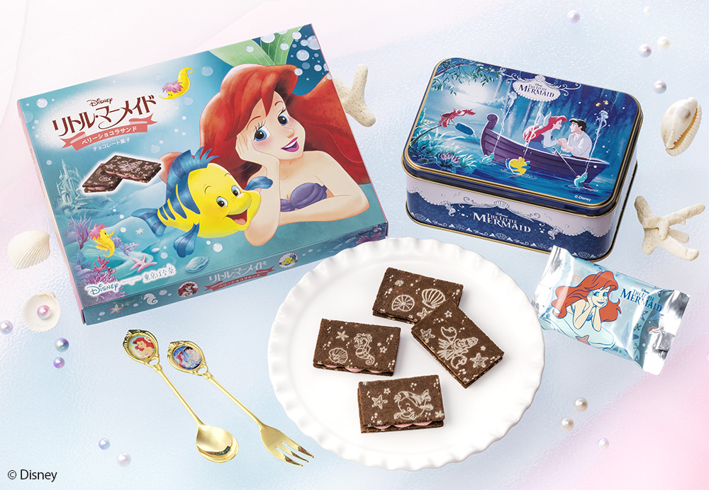 スプーン・フォーク付きセットも！Disney SWEETS COLLECTION by 東京ば