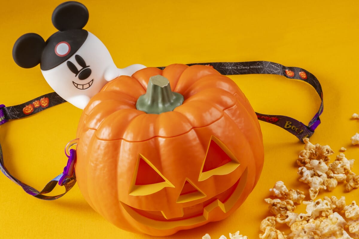 ディズニーリゾート　ディズニーランド　ハロウィン　おばけ　ポップコーンバケット