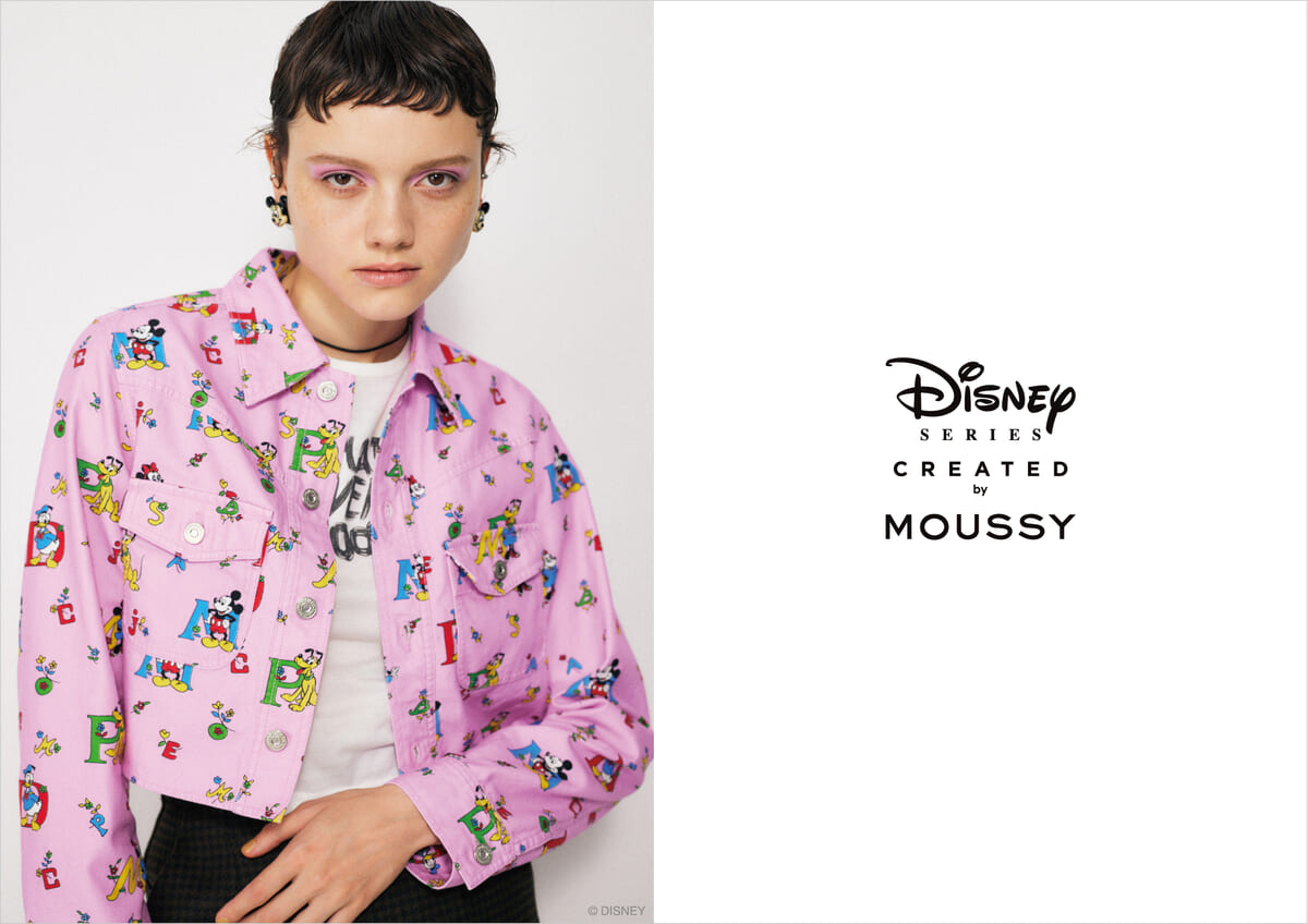 2024春夏新色】 RUFFEL MD Disney moussy ブラウス フリル トップス ...