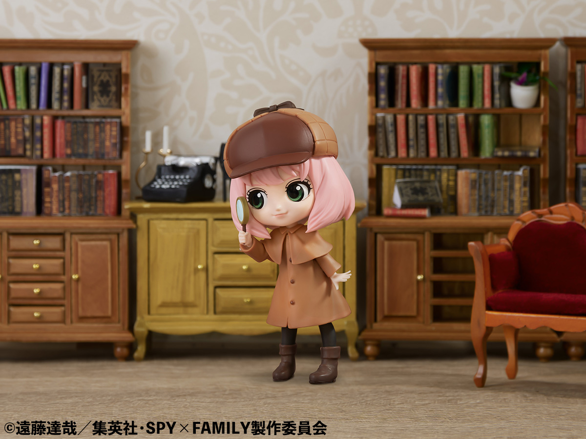 探偵ルックで登場！バンプレスト「SPY×FAMILY Q posket-アーニャ・フォージャー-～しらべもの～」