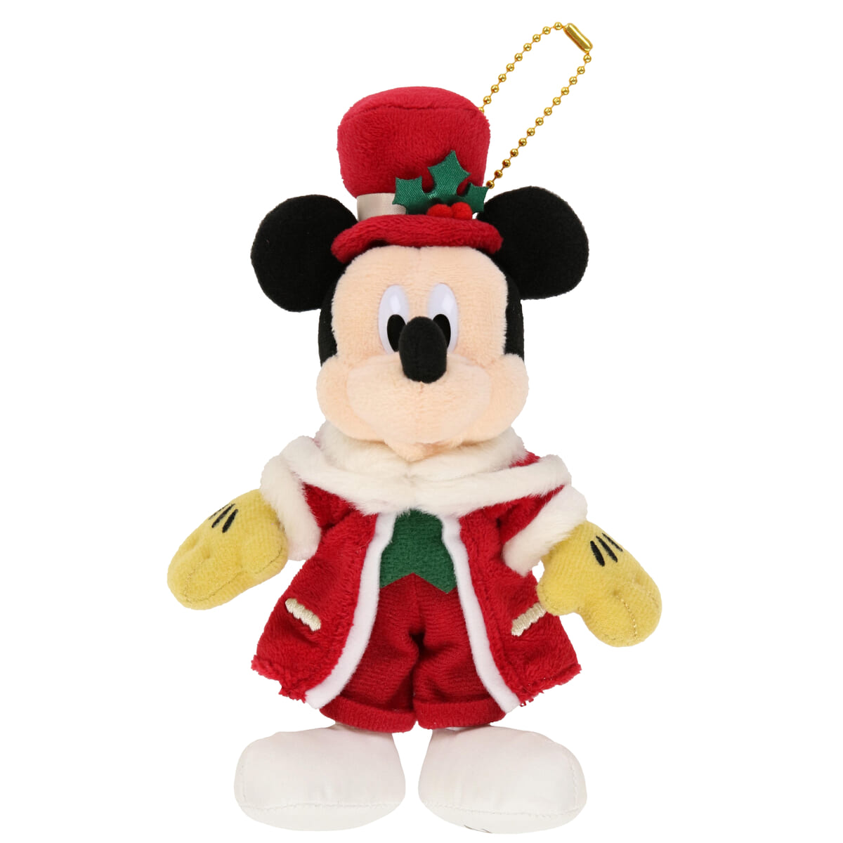 ミニーミッキーミニーグーフィー　ぬいぐるみバッチ　クリスマス　東京ディズニーランドシー