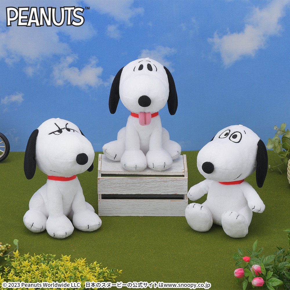 ユニークな表情のぬいぐるみなど全6種！セガプライズ「SNOOPY