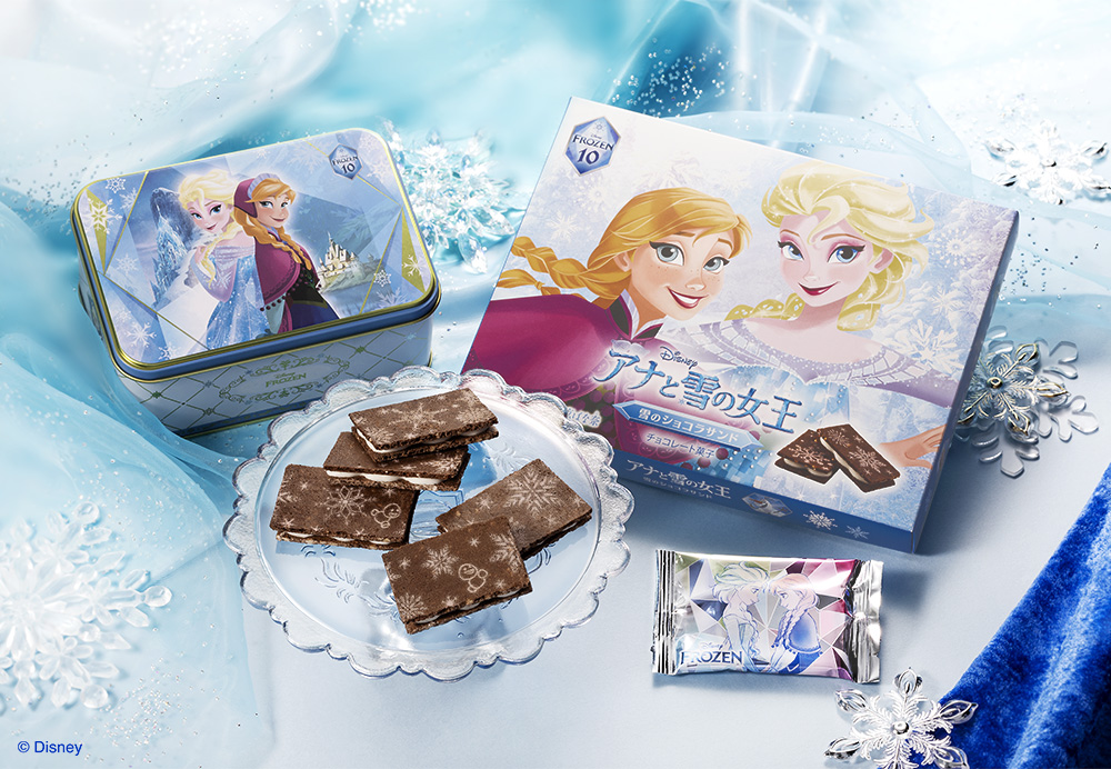 エルサとアナのスプーン付きセットも！Disney SWEETS COLLECTION by