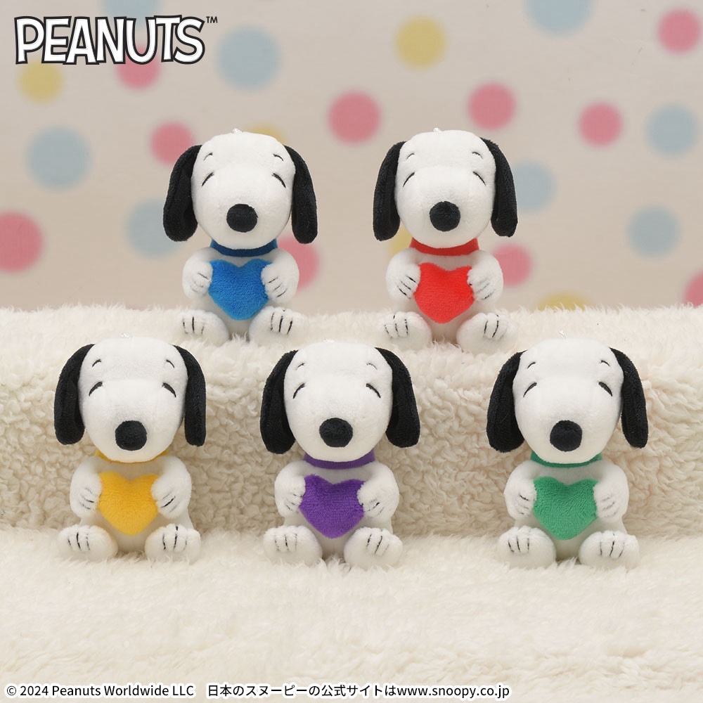 ハートを抱いたウッドストックのぬいぐるみ！セガプライズ「SNOOPY（スヌーピー）」グッズ