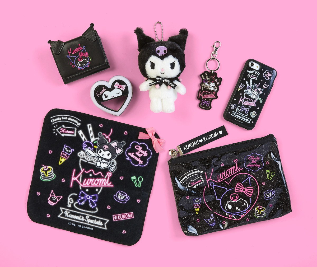 ビビッドカラーがおしゃれなファッションアイテム！サンリオ「クロミ