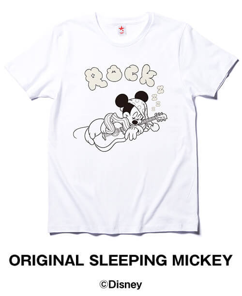 ロックなデザインのミッキーたち Rockin Star ロッキン スター ディズニーtシャツ発売 Dtimes