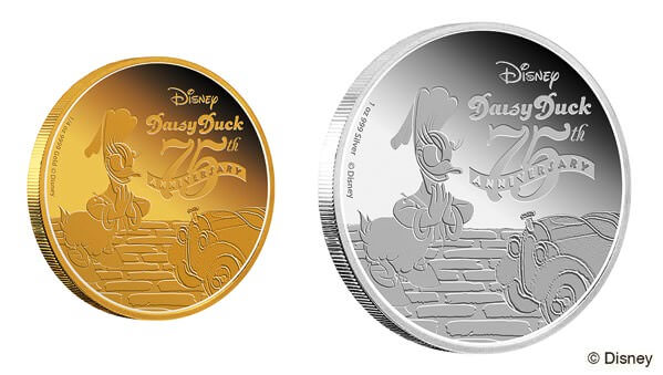 デイジーダック誕生75周年記念 ディズニー記念コイン発行 Dtimes