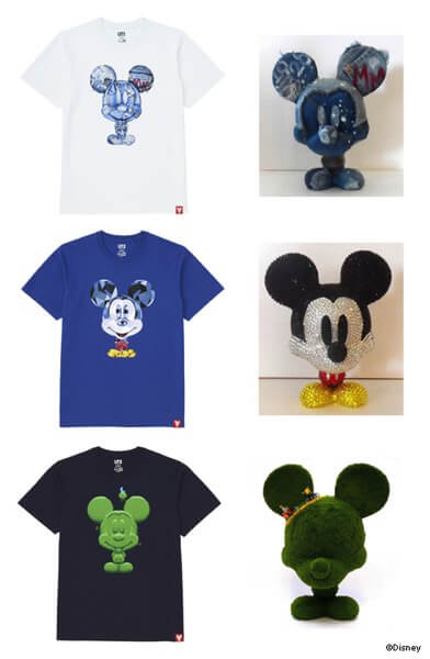 ディズニープロジェクト Mickey 100　グラフィックTシャツ