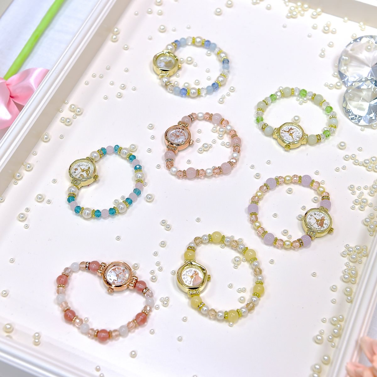 プリンセスモチーフのブレスレットウォッチ！ディズニーストア「Disney Jewel」ブレスレットジュエル Girly Jewel