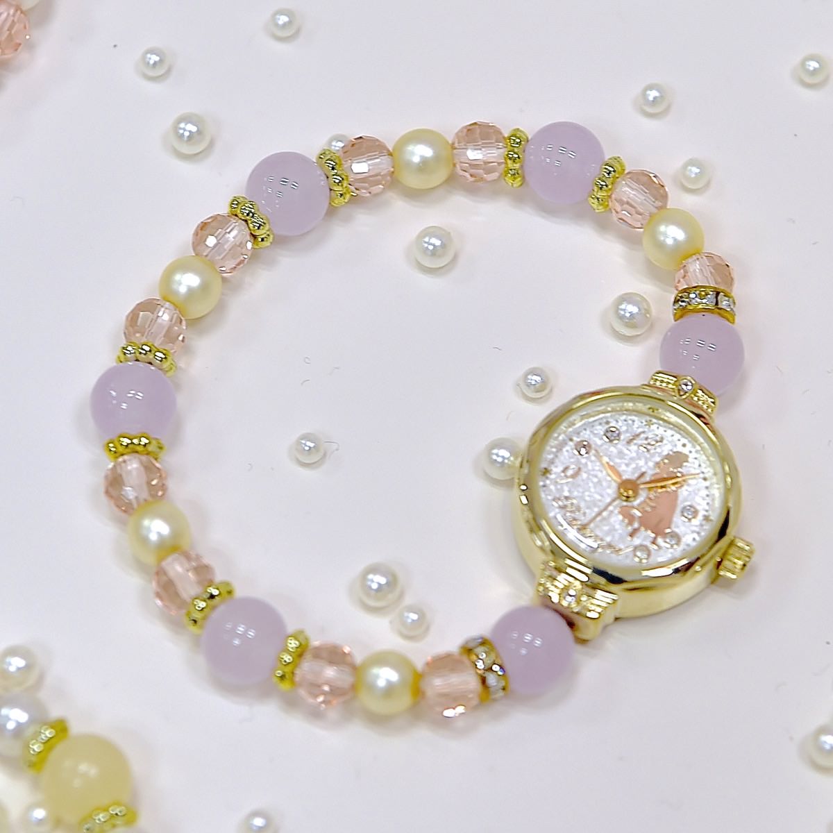 プリンセスモチーフのブレスレットウォッチ ディズニーストア Disney Jewel ブレスレットジュエル Girly Jewel Dtimes