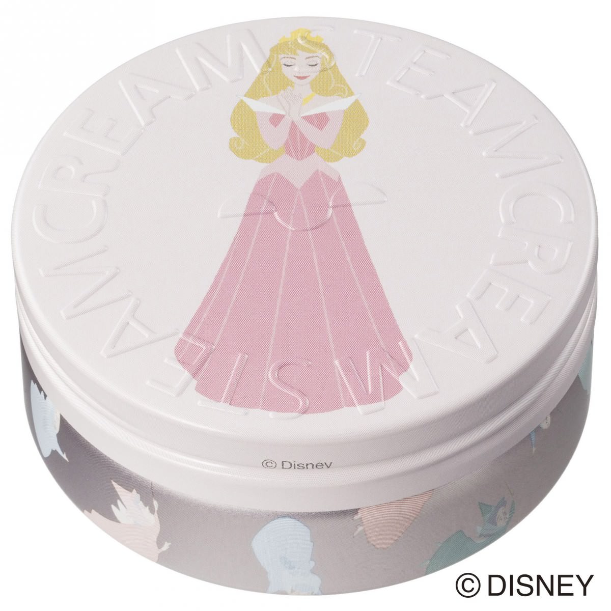 オーロラ姫　エスシーコスメティクス「スチームクリーム」ブランド「ディズニー・プリンセス」デザイン缶3種 (4)