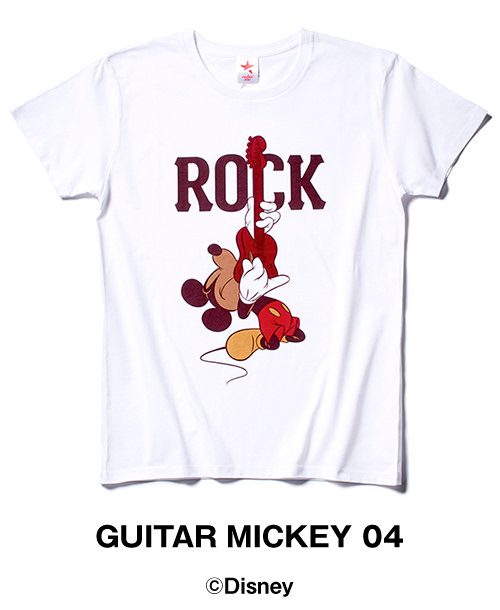 ロックなデザインのミッキーたち Rockin Star ロッキン スター ディズニーtシャツ発売 Dtimes