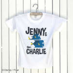 ファインディング・ドリー Tシャツ “JENNY&CHARLIE”
