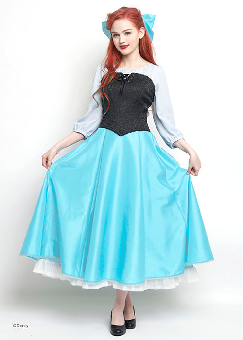 陸に上がった アリエル になりきれる仮装ドレス シークレットハニーdisney Collection Kiss The Girl Dress Little Mermaid Ver 7月28日店頭受注開始 Dtimes