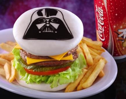 Darth Vader Burger Combo