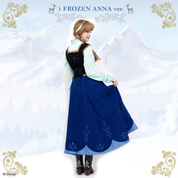 North mountain dress (Frozen Anna ver.)