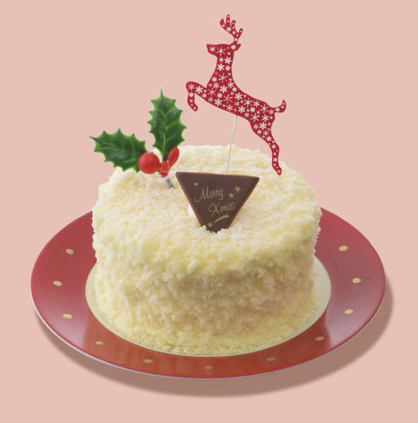 コージーコーナー「クリスマスダブルチーズケーキ」