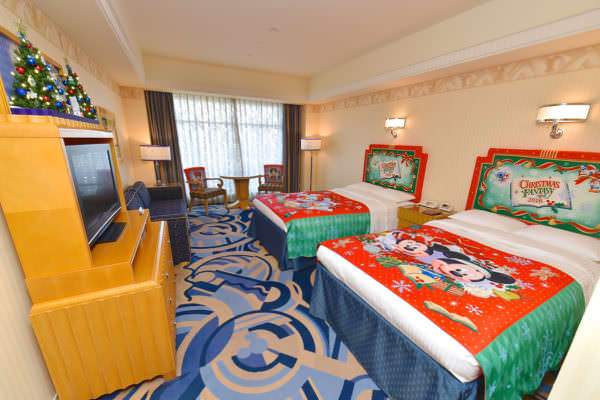 ディズニーアンバサダーホテル｢クリスマスファンタジー｣デコレーションルーム