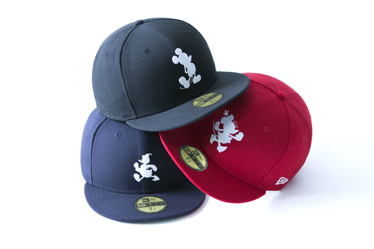 ミッキーたちのシルエットデザイン!New Era® (ニューエラ
