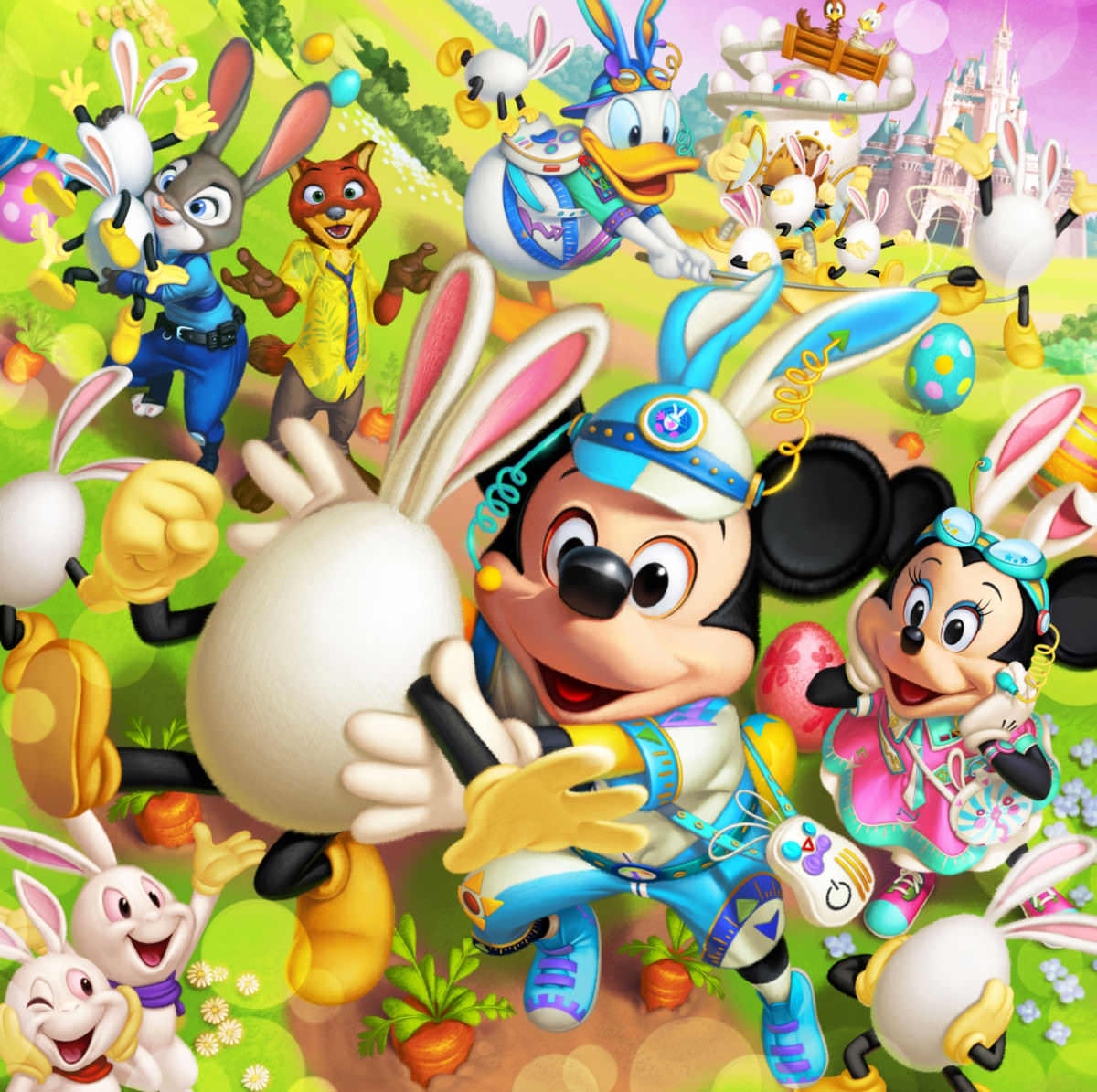 tdl「ディズニー・イースター」イメージ | 春から初夏にかけてお得な