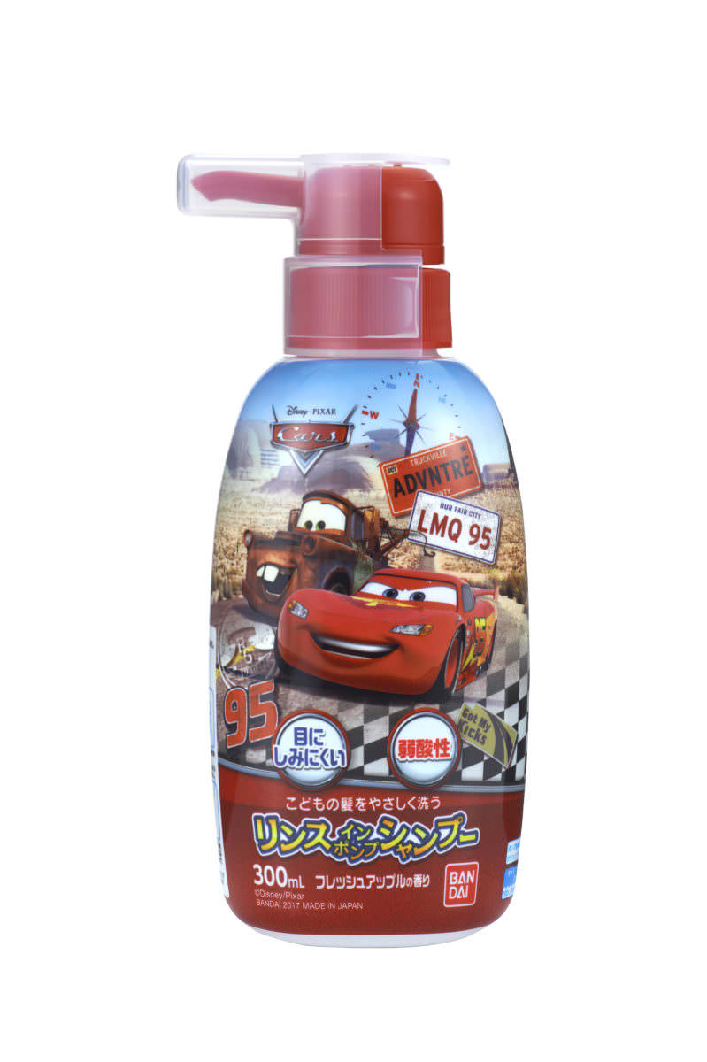 バンダイ　リンスインポンプシャンプー　カーズ