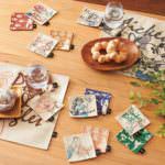 パステルアートデザインのコースター