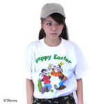 ディズニー　イースターTシャツ　グーフィー＆マックス