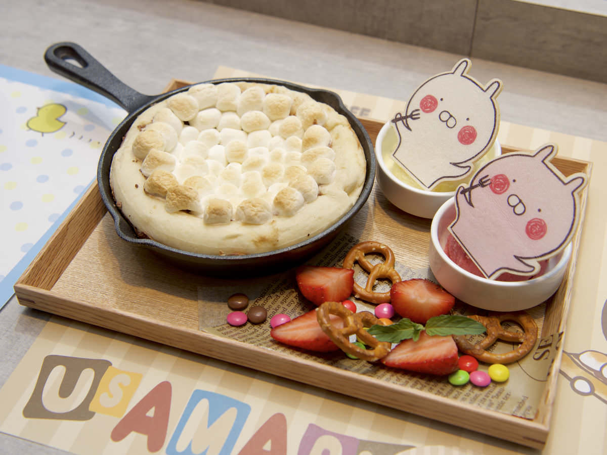 あつあつチョコレートチャンクピザ