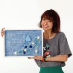 プリザーブドフラワーのウェルカムボード　イメージ