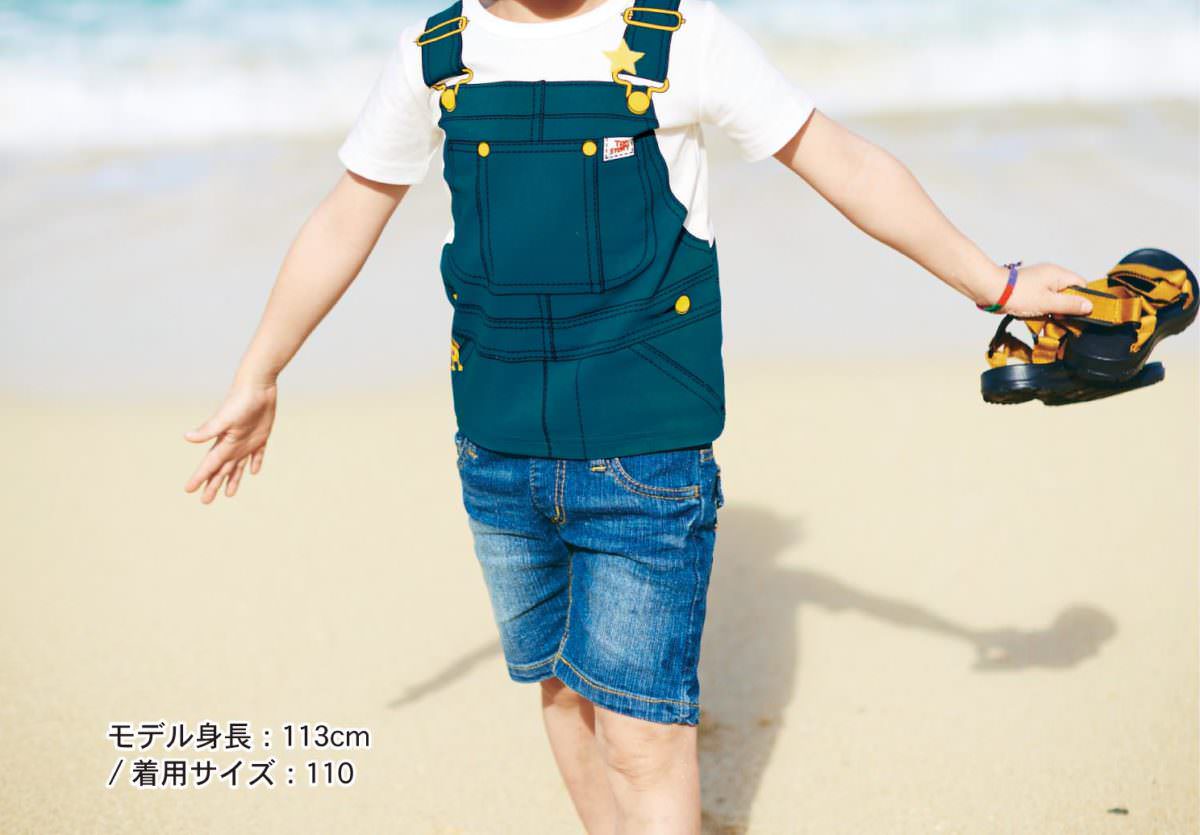だまし絵半袖Ｔシャツ　着用イメージ2