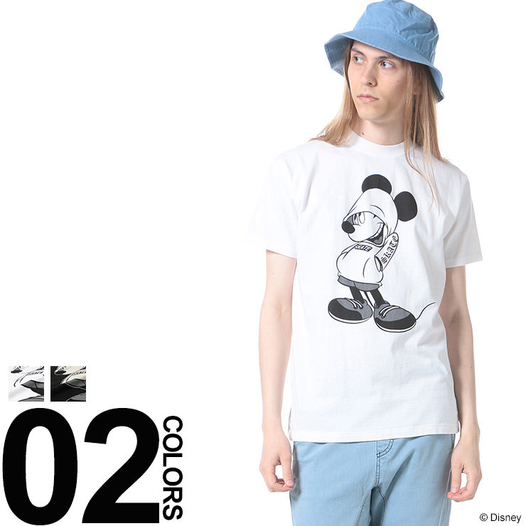 サカゼン ディズニーデザイン「Disney Tシャツ」ミッキーマウス　ホワイト１