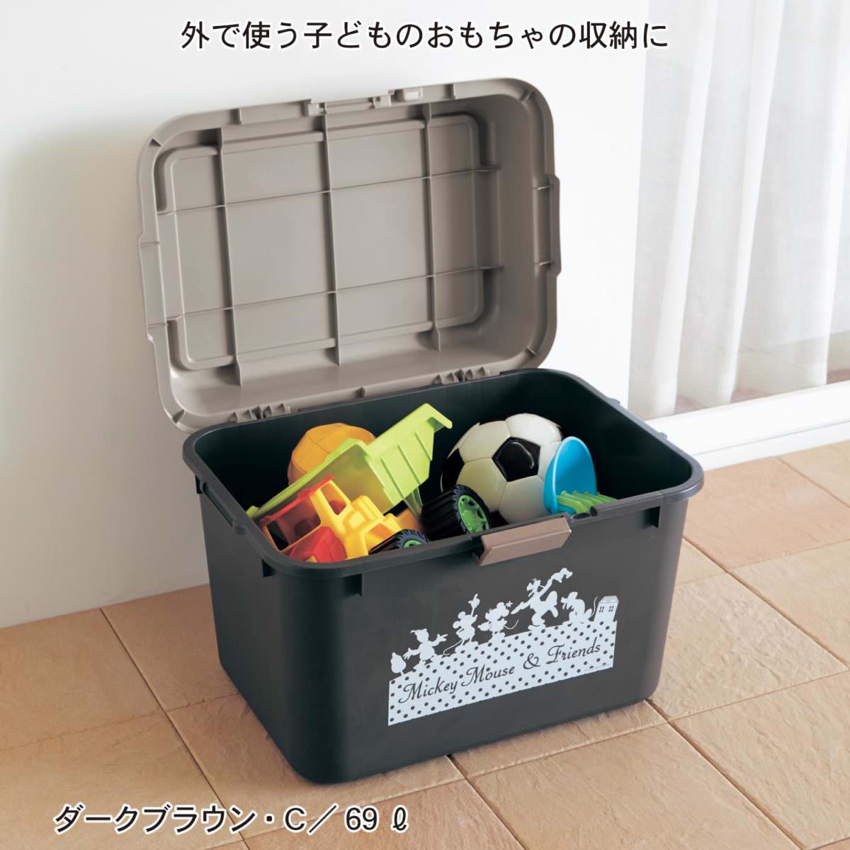 ガーデンストッカー　ダークブラウン　使用例